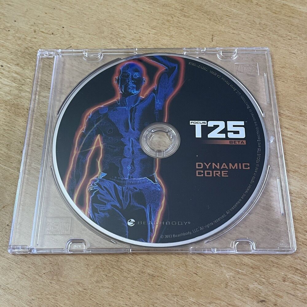 Beachbody Focus T25 Beta Dynamic Core Replacement DVD